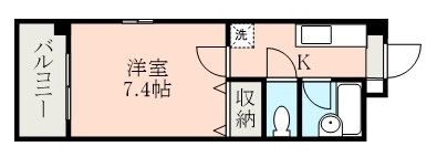 アビテ水前寺の間取り画像