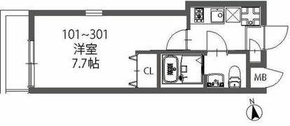モダンゲート実籾の間取り画像