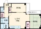 パインハイツ西芦屋の間取り画像