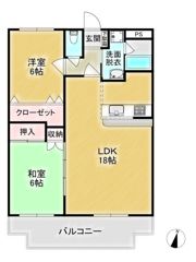 ルミネⅡの間取り画像