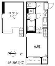 ハーモニーテラス清水Ⅳの間取り画像