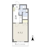 リヴァンス南福島の間取り画像