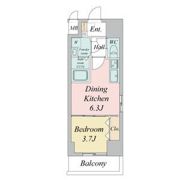 エスリードレジデンス東別院マークスの間取り画像