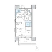 デュオフラッツ栄の間取り画像