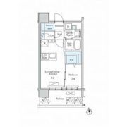 デュオフラッツ栄の間取り画像