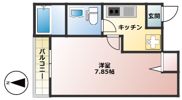 サントス堀川紫明の間取り画像