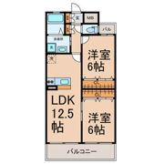 FRESCO SECOND(南棟)の間取り画像