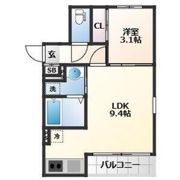 ソルテ二軒茶屋の間取り画像