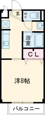 Surplus One銀河Bの間取り画像