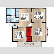 メルベーユBの間取り画像