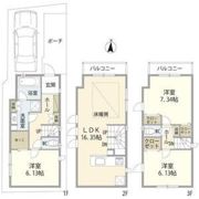 横浜市神奈川区の間取り画像