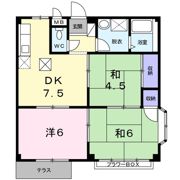 ハイツ山本の間取り画像