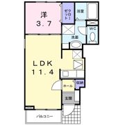 メゾン・ド・プレリー見川 Aの間取り画像