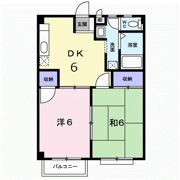 リベルテ吉田の間取り画像