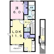 ネクスト小山の森Ⅱの間取り画像