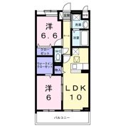 HILL COURT 水無瀬の間取り画像