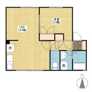 グランディールの間取り画像