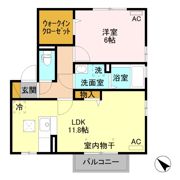 グラン・シャリオ Dの間取り画像