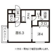ルーエN15の間取り画像