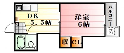 矢野ビルの間取り画像