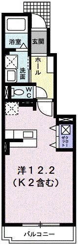 ベルラストーレの間取り画像