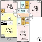 フェリスタの間取り画像