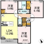 フェリスタの間取り画像