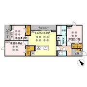 D-KISARIA WⅠの間取り画像