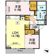 (仮称)D-ROOM竜王新町の間取り画像