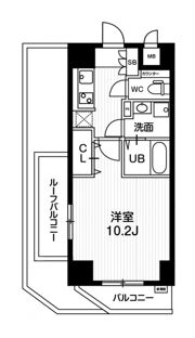 N-Stage亀戸Ⅱの間取り画像