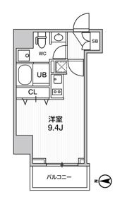 ｸﾞﾗｼｱﾌﾟﾚｲｽ曳舟の間取り画像