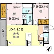 D-ROOM板付の間取り画像