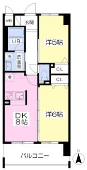 ヴィラ・アンソレイエの間取り画像