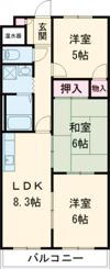ベルウッド江場の間取り画像