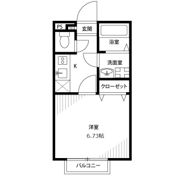 アムール サンフィールドの間取り画像