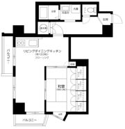 キャッスルマンション両国の間取り画像