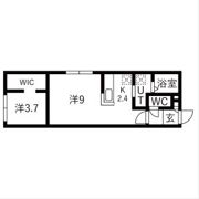 Feeel平岸(フィール平岸)の間取り画像