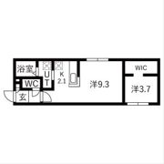 Feeel平岸(フィール平岸)の間取り画像