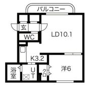大光六番館の間取り画像