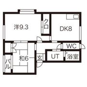 フリーデン E棟の間取り画像