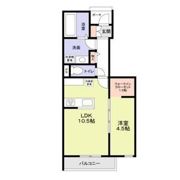 守山区守山三丁目新築計画B棟(東)の間取り画像