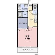 コンフォート26の間取り画像