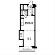 じょうてつドエル真駒内の間取り画像