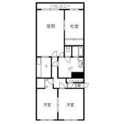 ロジェ若竹の間取り画像