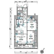 ゼクシア川崎の間取り画像