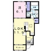 グランテラス Vの間取り画像