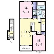 グランテラス Vの間取り画像