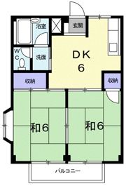 シティハイツ杉山の間取り画像