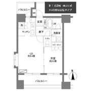 カスタリア森下の間取り画像
