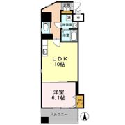 カスタリア志賀本通の間取り画像